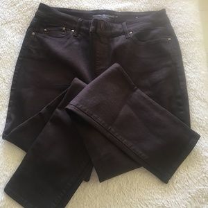 Chico's Platinum Brown Jeggings 1.5